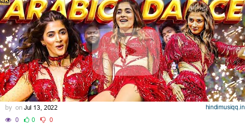 Pooja Hegde - Live Dance🔥Fire Blazing Performance, Never Seen Before! The Arabic Queen👸 pagalworld mp3 song download