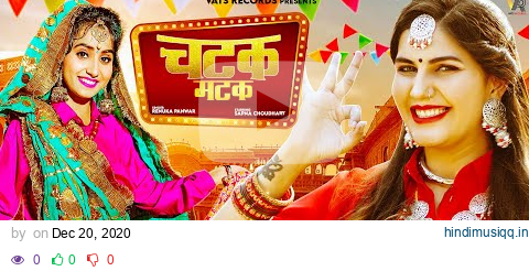 Chatak Matak (Official Video) | Sapna Choudhary | Renuka Panwar | New Haryanvi Songs Haryanavi 2023 pagalworld mp3 song download