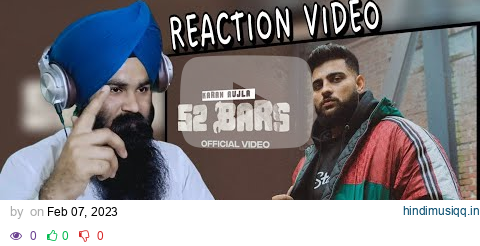 Reaction 52 Bars (Official Video) Karan Aujla | Ikky | Four You EP | Latest Punjabi Songs 2023 pagalworld mp3 song download