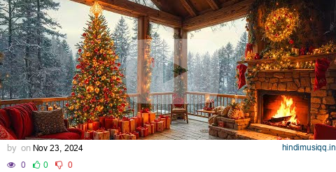 Christmas Jazz 🎄 Snowy Day at Cozy Christmas Balcony Ambience & Relaxing Christmas Jazz Instrumental pagalworld mp3 song download