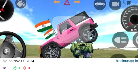 Dollar (Song) Modified Mahindra Thar || Indian Car Simulator 3D || pagalworld mp3 song download