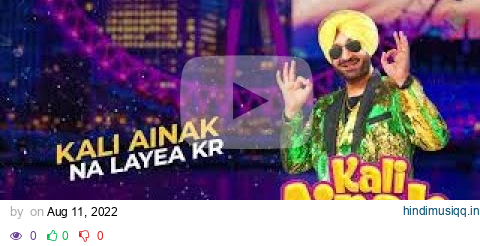 Kali Ainak - Malkit Singh | Lyric Video | Music Waves | New Punjabi Songs 2022 pagalworld mp3 song download