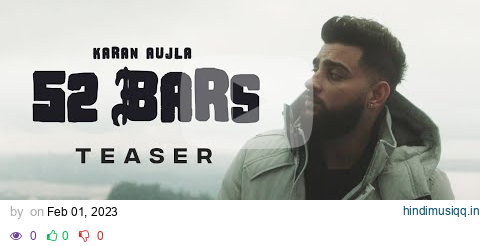 52 Bars (Official Teaser) FOUR YOU - KARAN AUJLA - EP Releasing on 4 Feb 2023 pagalworld mp3 song download