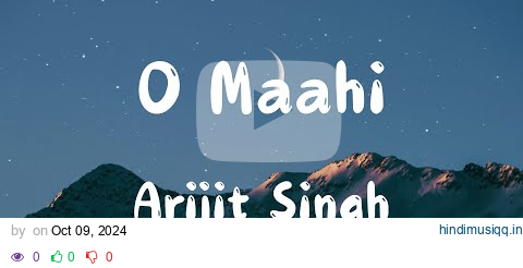 O Mahii Full Lyrical Song | Arijit Singh | Dunki pagalworld mp3 song download