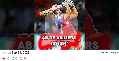 This duo is always best || Ab de villiers 133(59)* & Virat Kohli 82(50)* || rcb vs mi || #shorts pagalworld mp3 song download