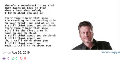 Blake Shelton - Every Time I Hear That Song | Lyrics Meaning pagalworld mp3 song download