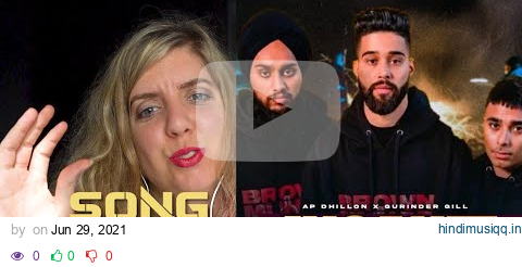 INSANE - REACTION by German Gayika | AP DHILLON | GURINDER GILL | SHINDA KAHLON | GMINXR | Punjabi pagalworld mp3 song download