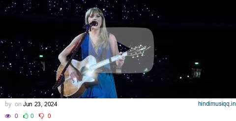 ‘thanK you aIMee’ with ‘Mean’ performed by Taylor Swift, Wembley, 22 June 2024 pagalworld mp3 song download