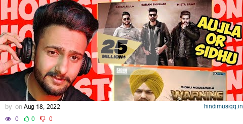 Reaction on Lafafe Karan Aujla | Warning Shots Sidhu moose wala pagalworld mp3 song download