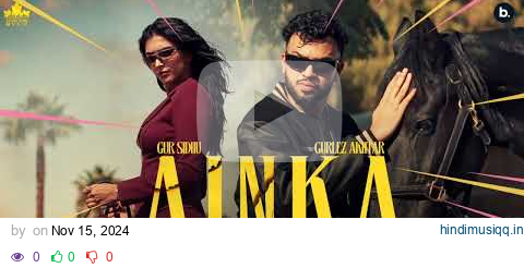 AINKA (Slowed+Reverb) Gur Sidhu | Gurlez Akhtar | Kaptaan | New Punjabi Song 2024 pagalworld mp3 song download