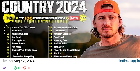 Country Songs 2024 🎶  Morgan Wallen, Luke Bryan, Luke Combs, Kane Brown, Jason Aldean, Lee Brice pagalworld mp3 song download