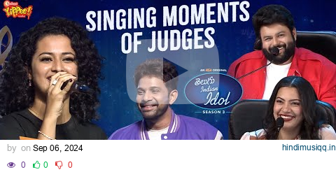 Telugu Indian Idol 3 | Singing Moments of Judges | Thaman, Karthik, Geetha | ahavideoIN pagalworld mp3 song download