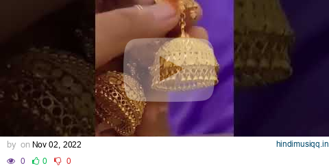 Latest bridal jhumka earrings #shorts #gold #jewellery #bridaljewellery #latest pagalworld mp3 song download