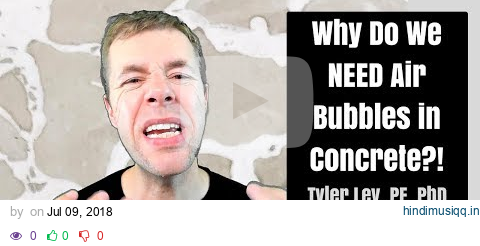 Why do we NEED air bubbles in concrete? | air entrained concrete pagalworld mp3 song download