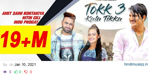 TOKK (KALA TIKKA) Amit Saini Rohtakiya | Nitin Gill & Indu Phogat | Haryanvi Songs 2024 pagalworld mp3 song download