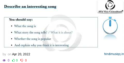 IELTS Cue Card - Describe an interesting song pagalworld mp3 song download