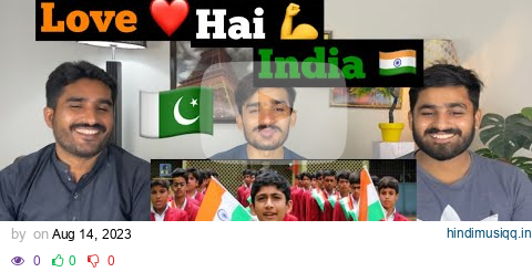 Indian Muslim Kids Singing Song on India,s 77th Independence Day | PAK REACT pagalworld mp3 song download