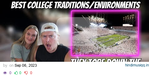 Who Got The Best Traditions?? REACTION to Best College Football traditions/environments pagalworld mp3 song download