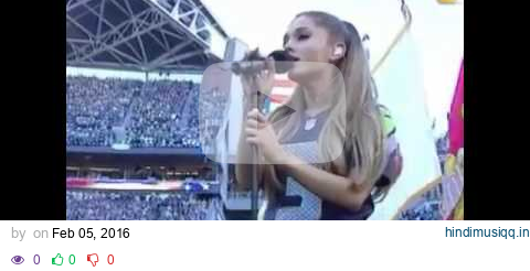 Ariana grande singing the national Anthem pagalworld mp3 song download