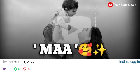 Phir Wahi God 🤱 Wahi Maa Mile 🥰 | Maa Shayari ❤️ | Maa Shayari Status Video | Maa WhatsApp Status pagalworld mp3 song download