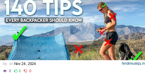 140 Tips Every Hiker and Backpacker Should Know pagalworld mp3 song download