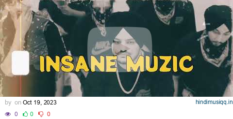 SIDHU MOOSEWALA X WAZIR PATAR TYPE BEAT | "GANGSTA" pagalworld mp3 song download