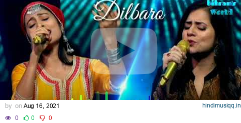 Dilbaro Lyrical Video ~ Nidhi Kumari and Vibha Saraf. pagalworld mp3 song download