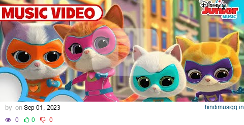 Paws Out, Claws Out 🐱🎶 | Music Video | SuperKitties | @disneyjr pagalworld mp3 song download