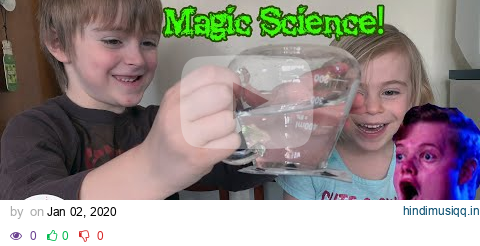 Weird Science! Water magically suspended in the air - Family Science Magic Trick pagalworld mp3 song download