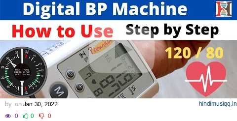 How to Use Digital BP Monitor step by step pagalworld mp3 song download