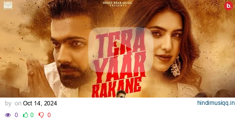 Tera Yaar Rakane - Official Music Video | Shree Brar | Punjabi Song 2024 pagalworld mp3 song download