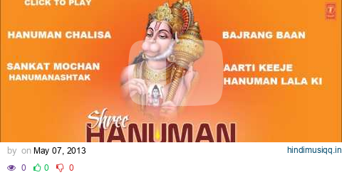 Hanuman Chalisa By Lata Mangeshkar with Hanumanashtak, Bajrang Baan, Aarti Hanuman Ji Ki pagalworld mp3 song download