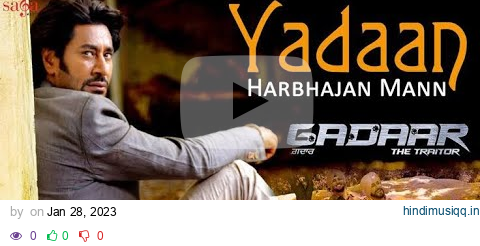 Yadaan Gadaar Harbhajan Mann Shipra Goyal Ishmeet Narula  New Punjabi Songs 2015  Sad Songs_1080p pagalworld mp3 song download