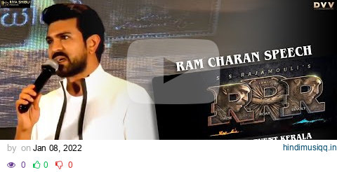 Ram Charan Speech at RRR Pre Release Event, Thiruvananthapuram | HR Pictures #JuniorNTR #SSRajamouli pagalworld mp3 song download