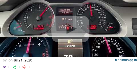 Audi A6 3.0 TDI 0-100 acceleration before and after chiptuning. pagalworld mp3 song download