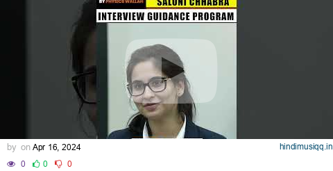 UPSC 2023 Topper Mock Interview SALONI CHHABRA AIR 29 IGP Program | OnlyIAS 🔥 #UPSCResult2023 pagalworld mp3 song download