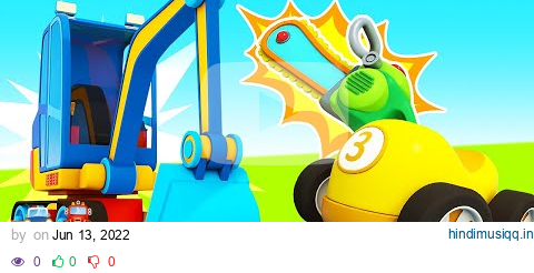 Helper Cars - a timber truck for kids & an excavator for kids. Car cartoons & videos for kids pagalworld mp3 song download