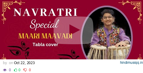 Maari Maavadi Tabla cover | GoDaddyIN Bhoomi 2023 | Amit Trivedi |Osman Mir |Gujarati Navratri Garba pagalworld mp3 song download