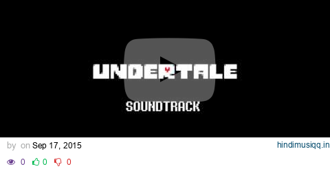 Undertale OST 080 - Finale pagalworld mp3 song download