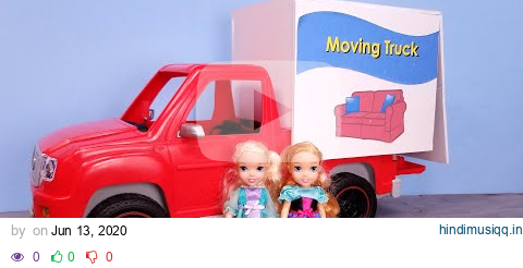 Furniture store ! Elsa and Anna are shopping - Barbie works in sales - moving truck pagalworld mp3 song download