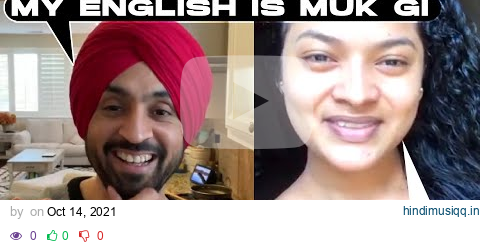 DILJIT DOSANJH FUNNY ENGLISH PUNJABI CONVERSATION WITH BRAZILIAN FAN #shorts pagalworld mp3 song download