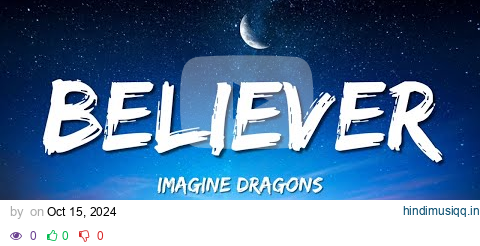 Imagine Dragons - Believer (Lyrics) pagalworld mp3 song download