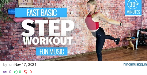 30 Minute FAST BASIC STEP AEROBICS CARDIO WORKOUT 140 BPM  #163 pagalworld mp3 song download