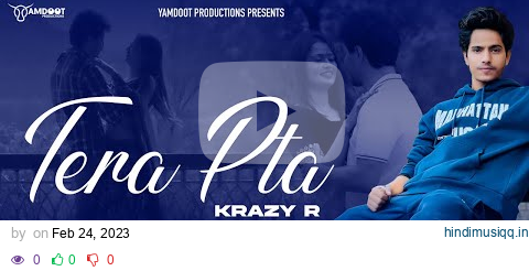 Tera Pta (Official Video) | Krazy R, Neeraj Goyat, Gautami Patil | New Haryanvi Song 2023 pagalworld mp3 song download