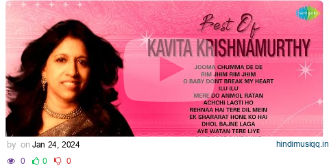 Kavita Krishnamurthy Songs | Jooma Chumma De De | Aye Watan Tere Liye | Pyar Hua Chupke Se pagalworld mp3 song download