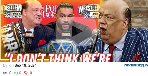 Paul Heyman FIRES BACK at CRITICS on Bloodline Story! pagalworld mp3 song download