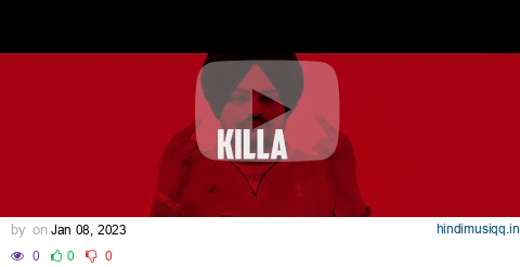 SIDHU MOOSEWALA X MOOSETAPE TYPE BEAT - "KILLA" | VARINDER BRAR TYPE BEAT 2022 pagalworld mp3 song download