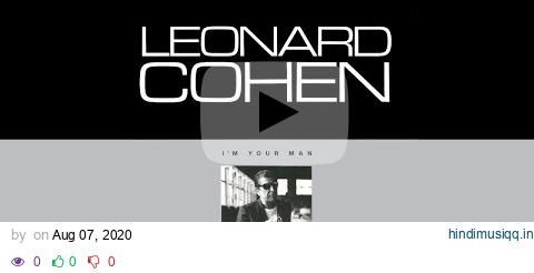 Leonard Cohen - Tower of Song (Official Audio) pagalworld mp3 song download