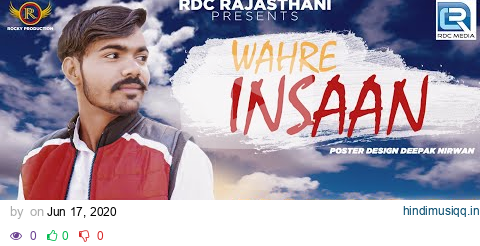 ROCKY SARSWAT  MAKING OF WAH RE INSAAN(Full Video) Haryanvi Song 2020 pagalworld mp3 song download